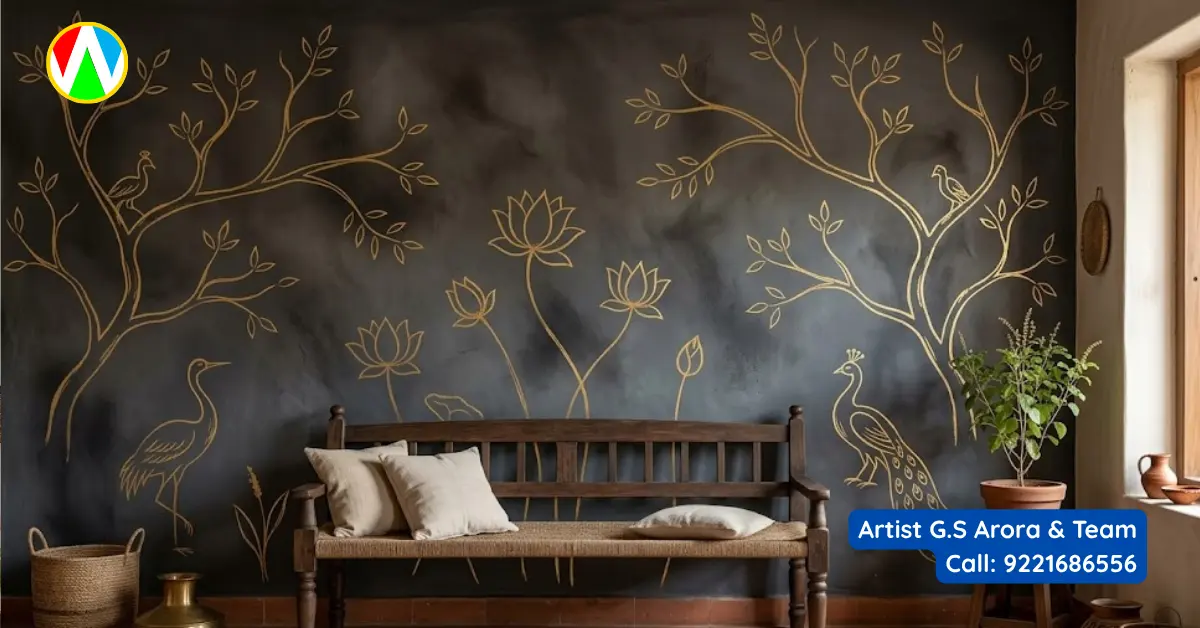 Metallic Gold Monochrome Elegance
